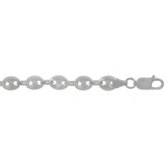 4.7mm Puffy Gucci Chain, 7" - 24" Length, Sterling Silver